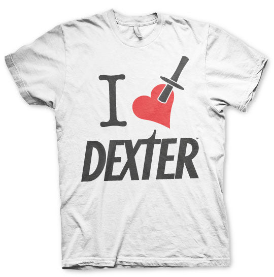 Billede af Dexter, Dexter: I Love Dexter T-Shirt