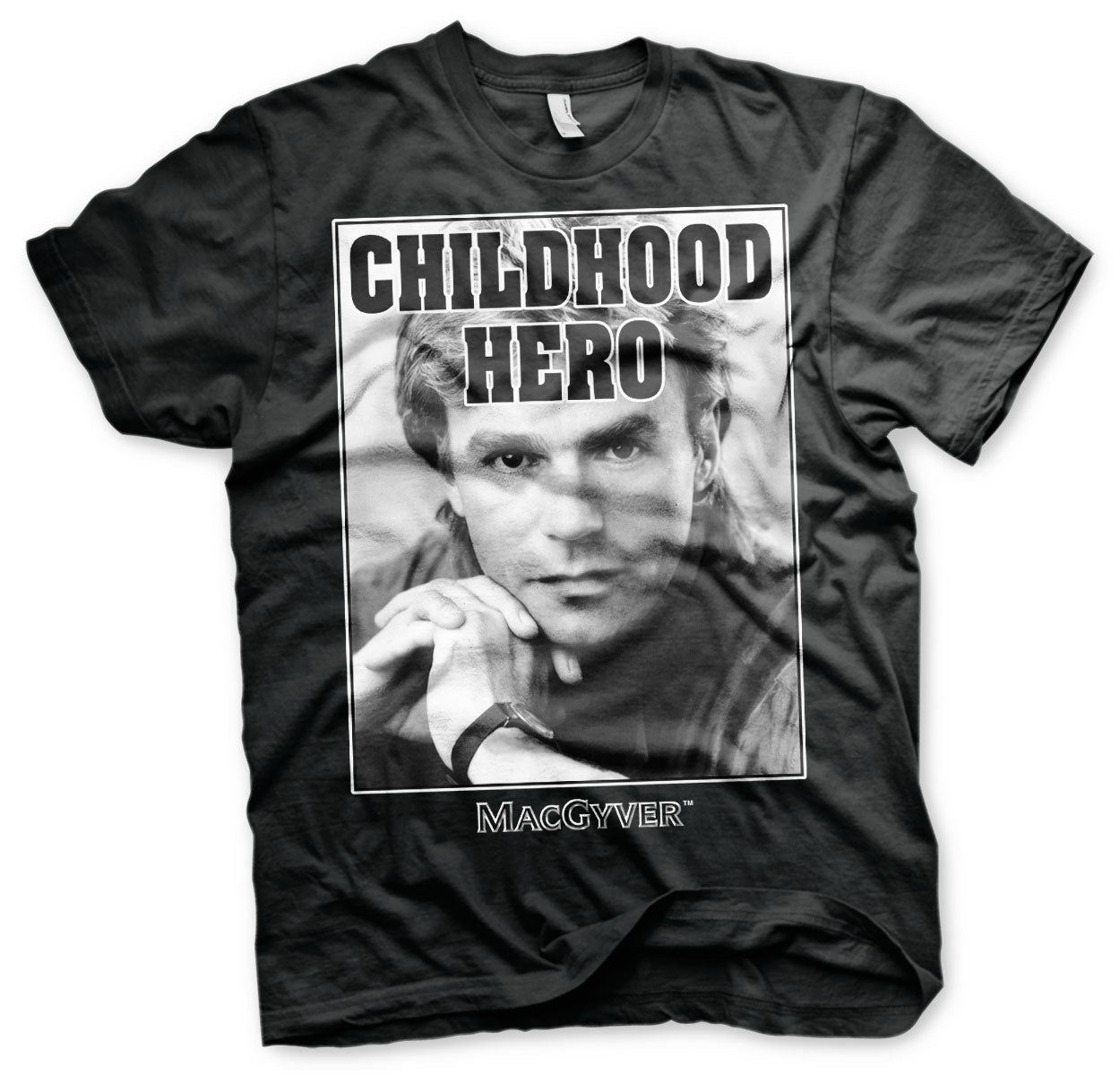 Billede af MacGyver, MacGyver: Childhood Hero T-Shirt