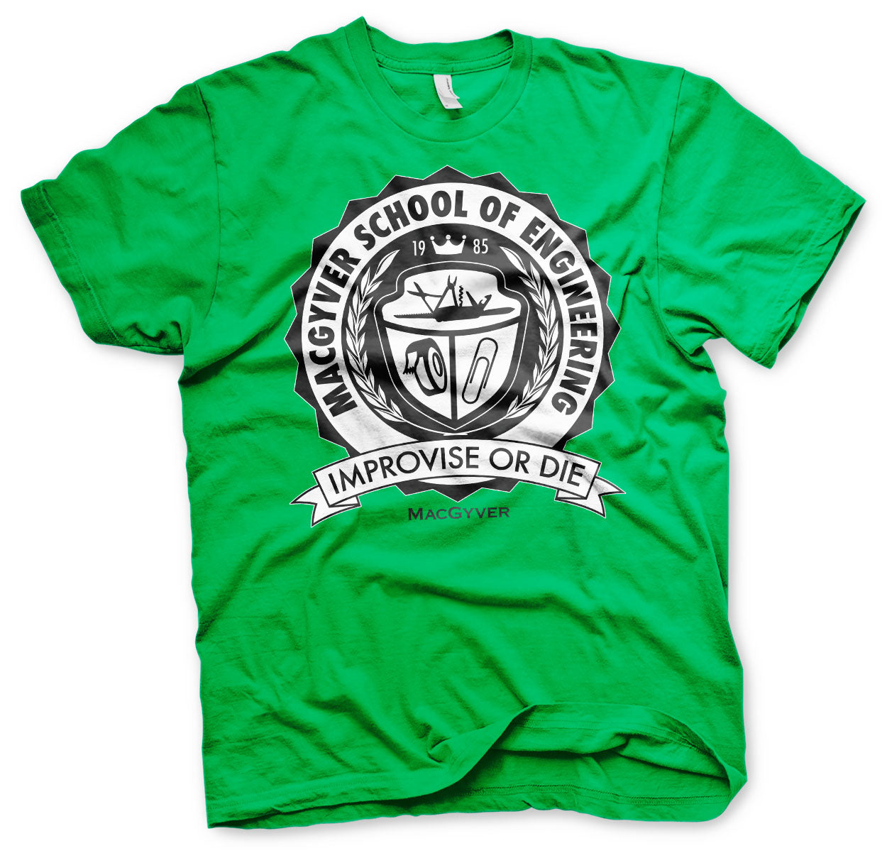 Billede af MacGyver, MacGyver: School Of Engineering T-Shirt
