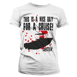 Billede af Dexter, Dexter: A Nice Day For A Cruise T-shirt (Kvinder)