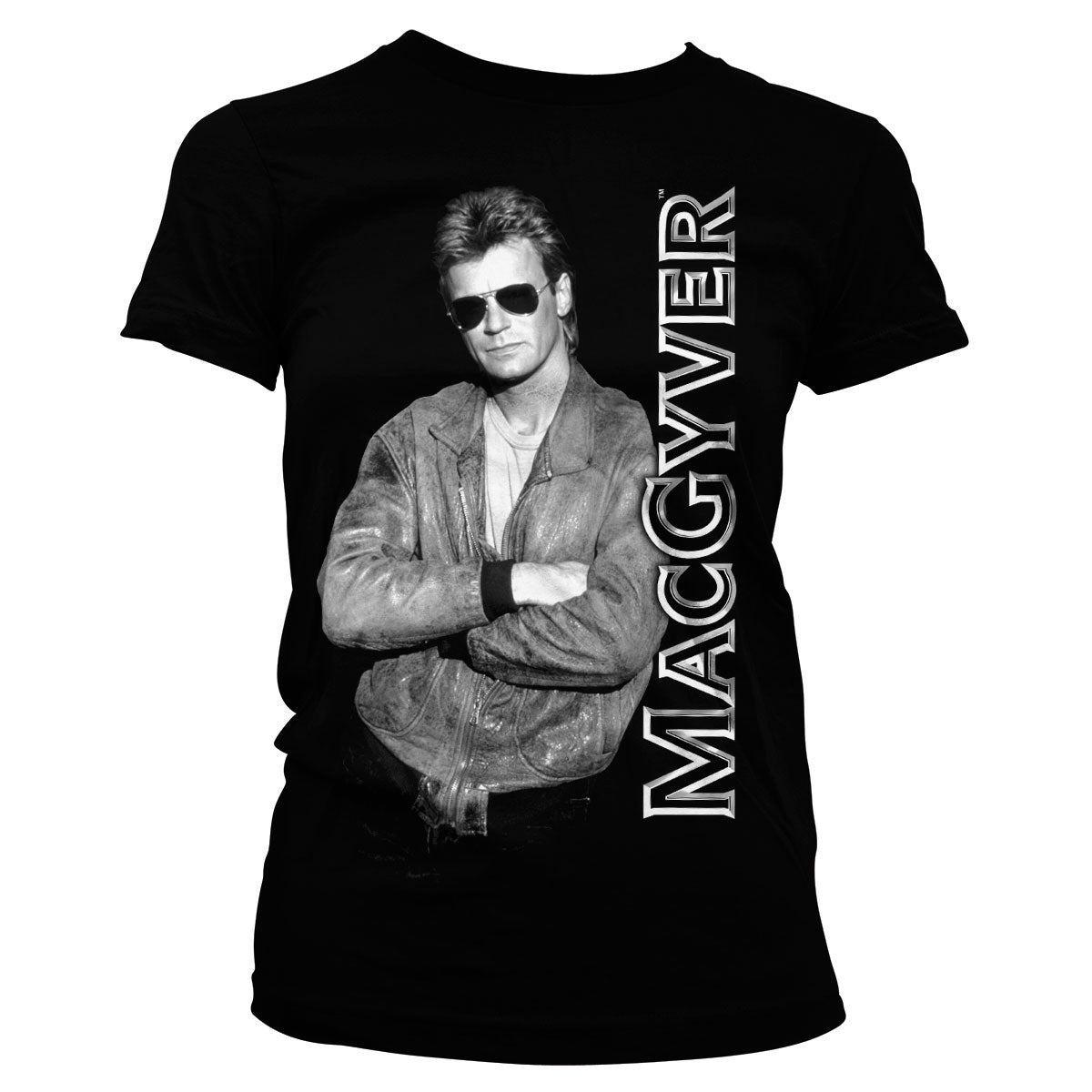 Billede af MacGyver, MacGyver: Cool Macgyver T-Shirt (Kvinder)