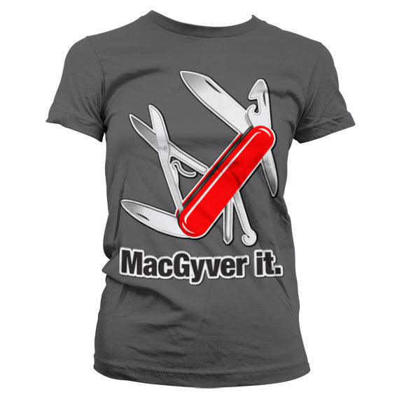 Billede af MacGyver, MacGyver: It T-Shirt (Kvinder)