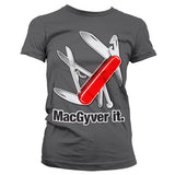 Billede af MacGyver, MacGyver: It T-Shirt (Kvinder)