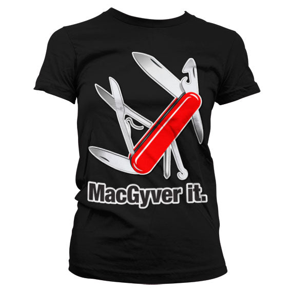 Billede af MacGyver, MacGyver: It T-Shirt (Kvinder)