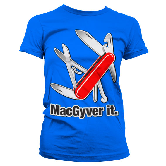 Billede af MacGyver, MacGyver: It T-Shirt (Kvinder)