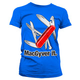 Billede af MacGyver, MacGyver: It T-Shirt (Kvinder)