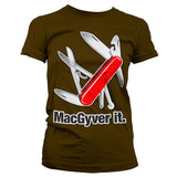 Billede af MacGyver, MacGyver: It T-Shirt (Kvinder)