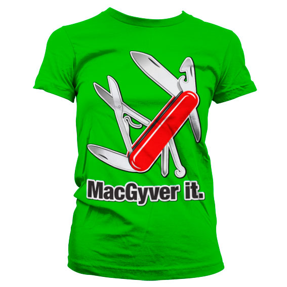 Billede af MacGyver, MacGyver: It T-Shirt (Kvinder)