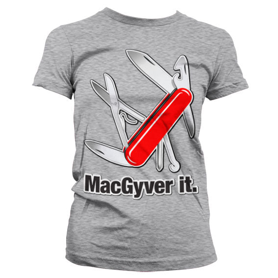 Billede af MacGyver, MacGyver: It T-Shirt (Kvinder)