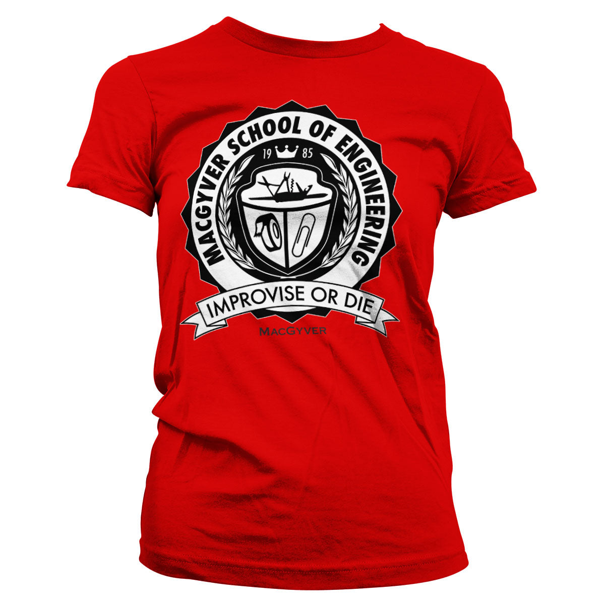 Billede af MacGyver, MacGyver: School Of Engineering T-Shirt (Kvinder)