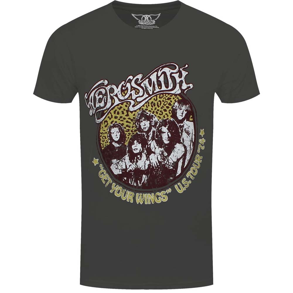 Billede af Aerosmith Cheetah Print T-shirt