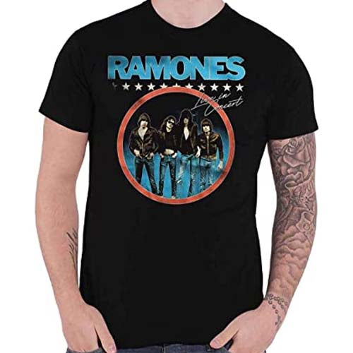 Billede af Ramones Circle Photo T-shirt