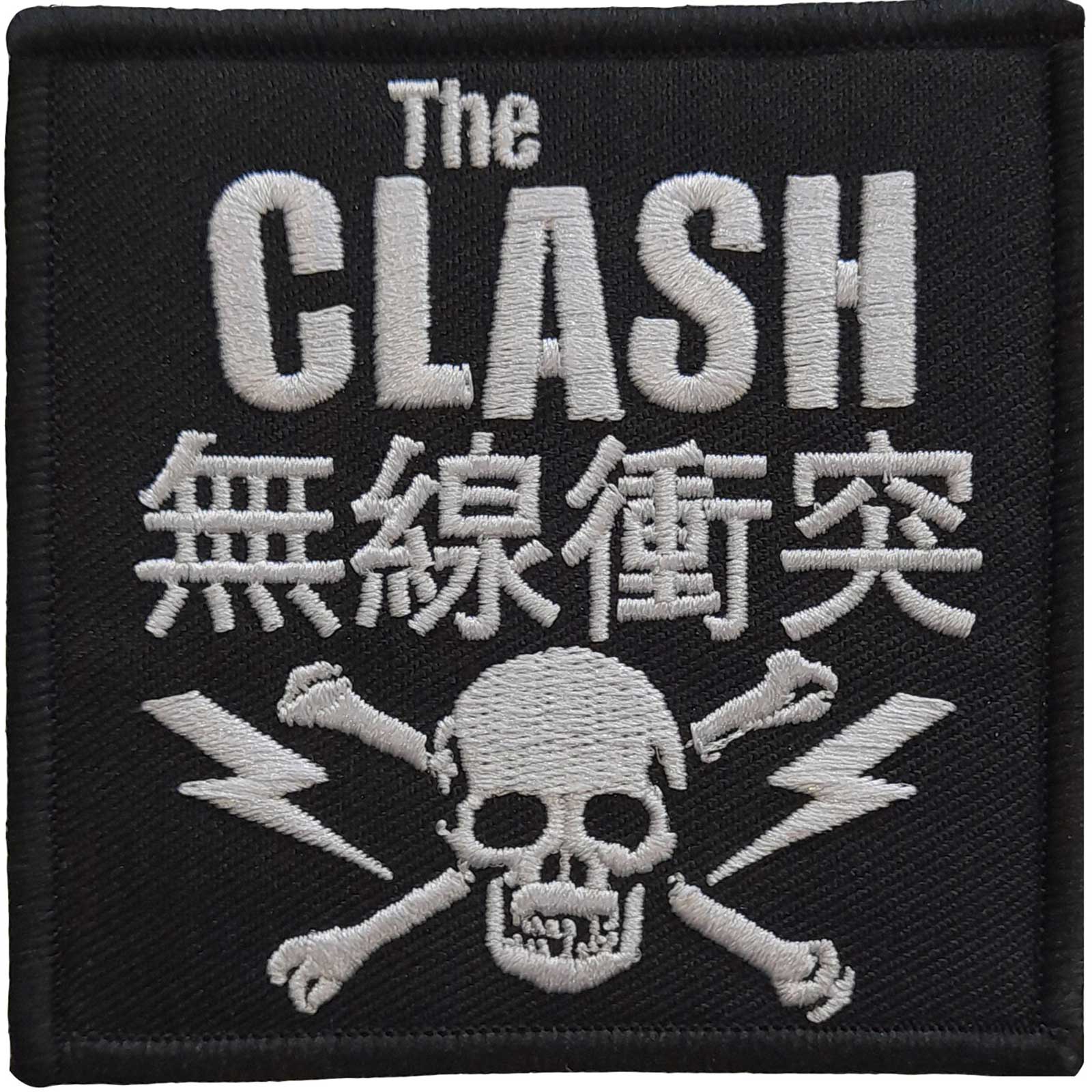 The Clash: Skull & Crossbones Standard Patch (Iron On)