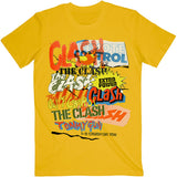 Billede af The Clash Singles Collage Text T-shirt