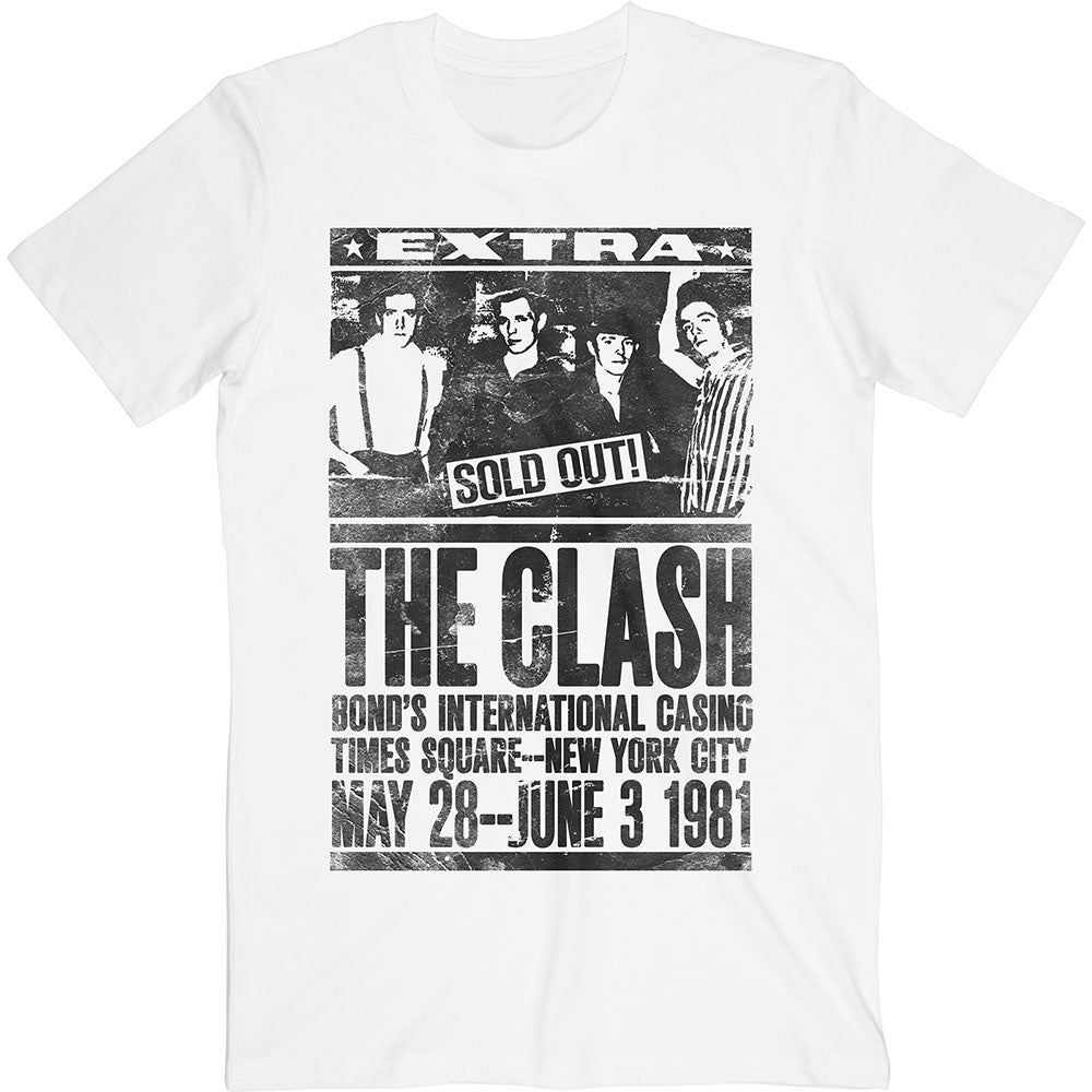Billede af The Clash Bond's 1981 T-shirt