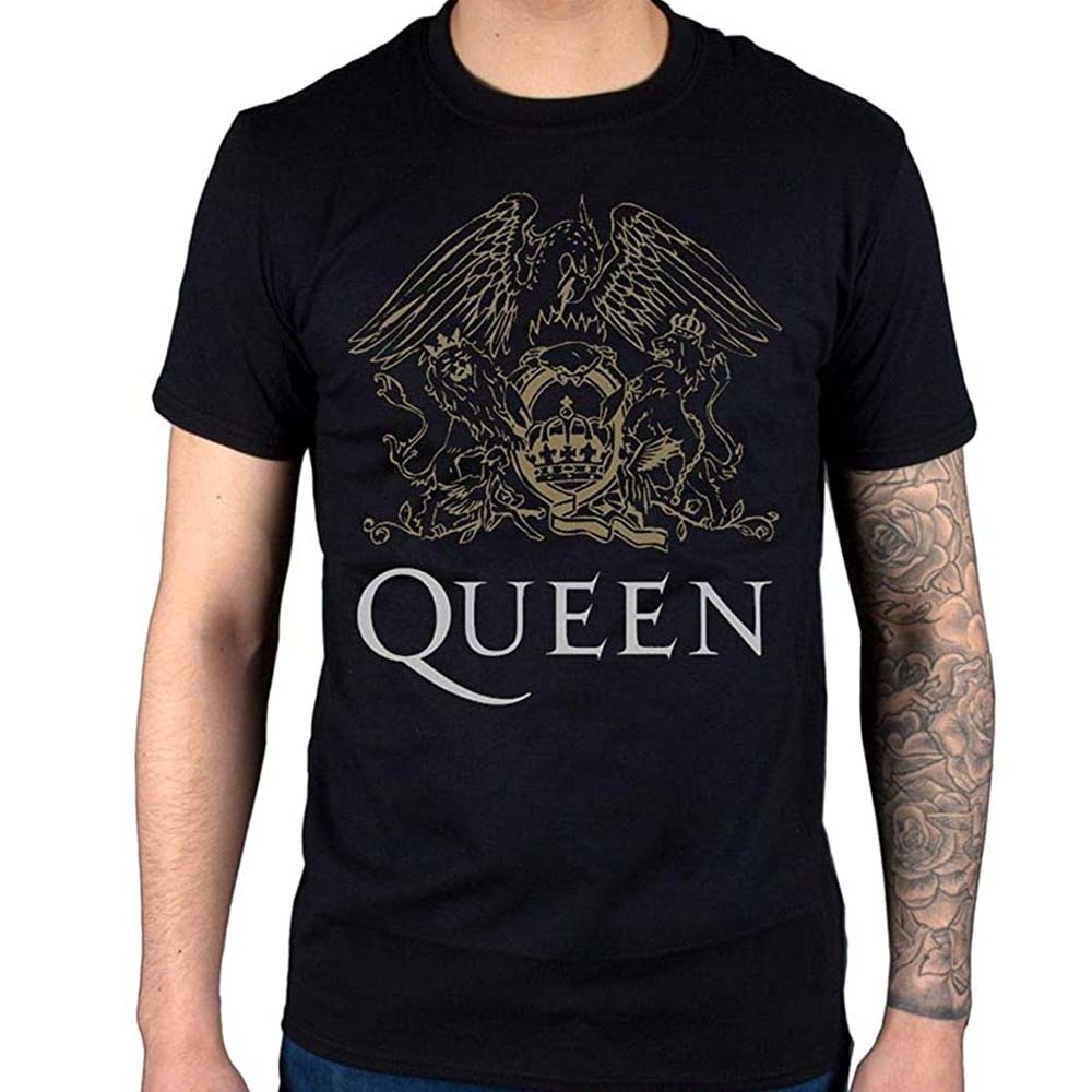 Billede af Queen Crest T-shirt sort