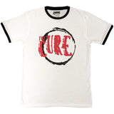 The Cure: Circle Logo Ringer T-Shirt