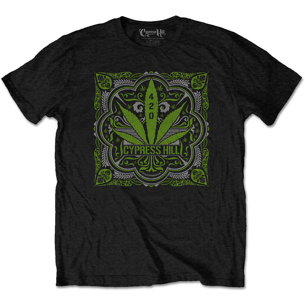 Cypress Hill: 420 Leaf T-Shirt