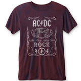 Billede af AC/DC Cannon Swig T-shirt marineblue red
