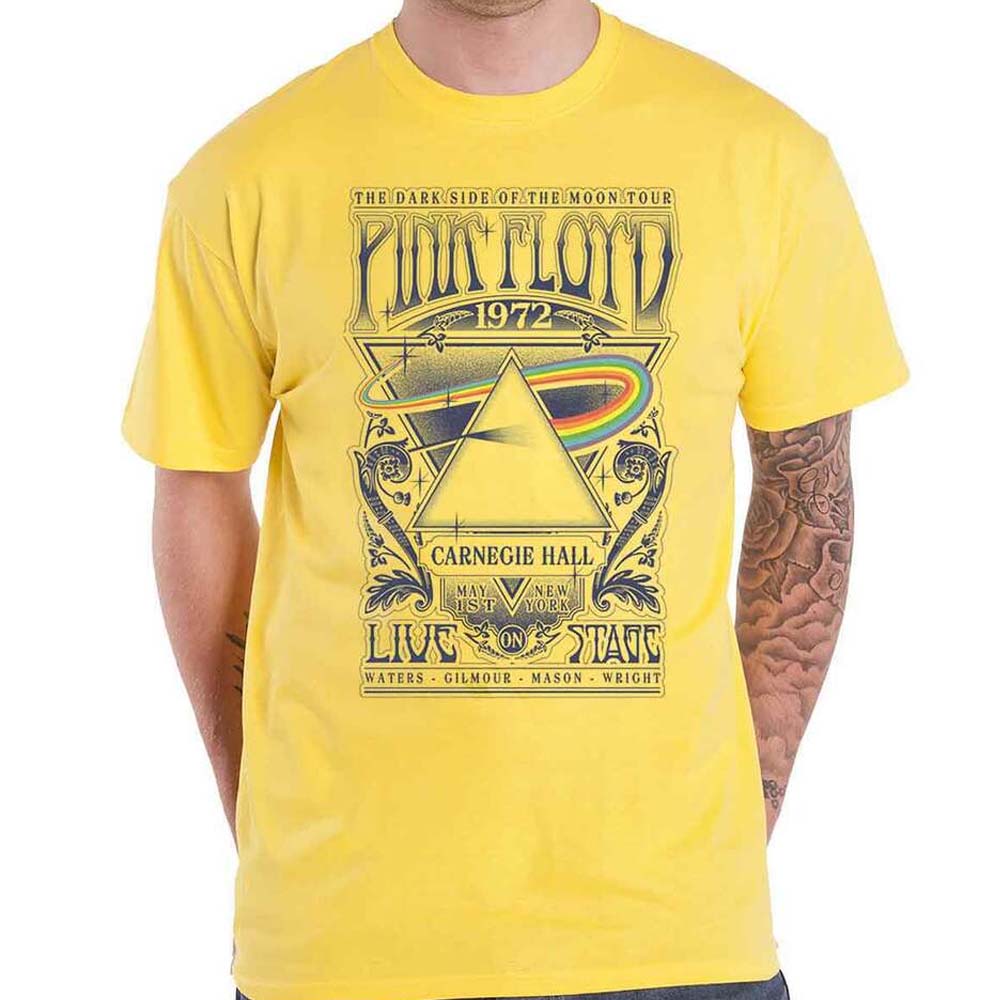 Billede af Pink Floyd Carnegie Hall Poster T-shirt