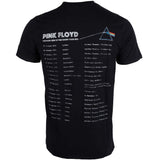 Billede af Pink Floyd Dark Side of the Moon 1972 Tour T-shirt back