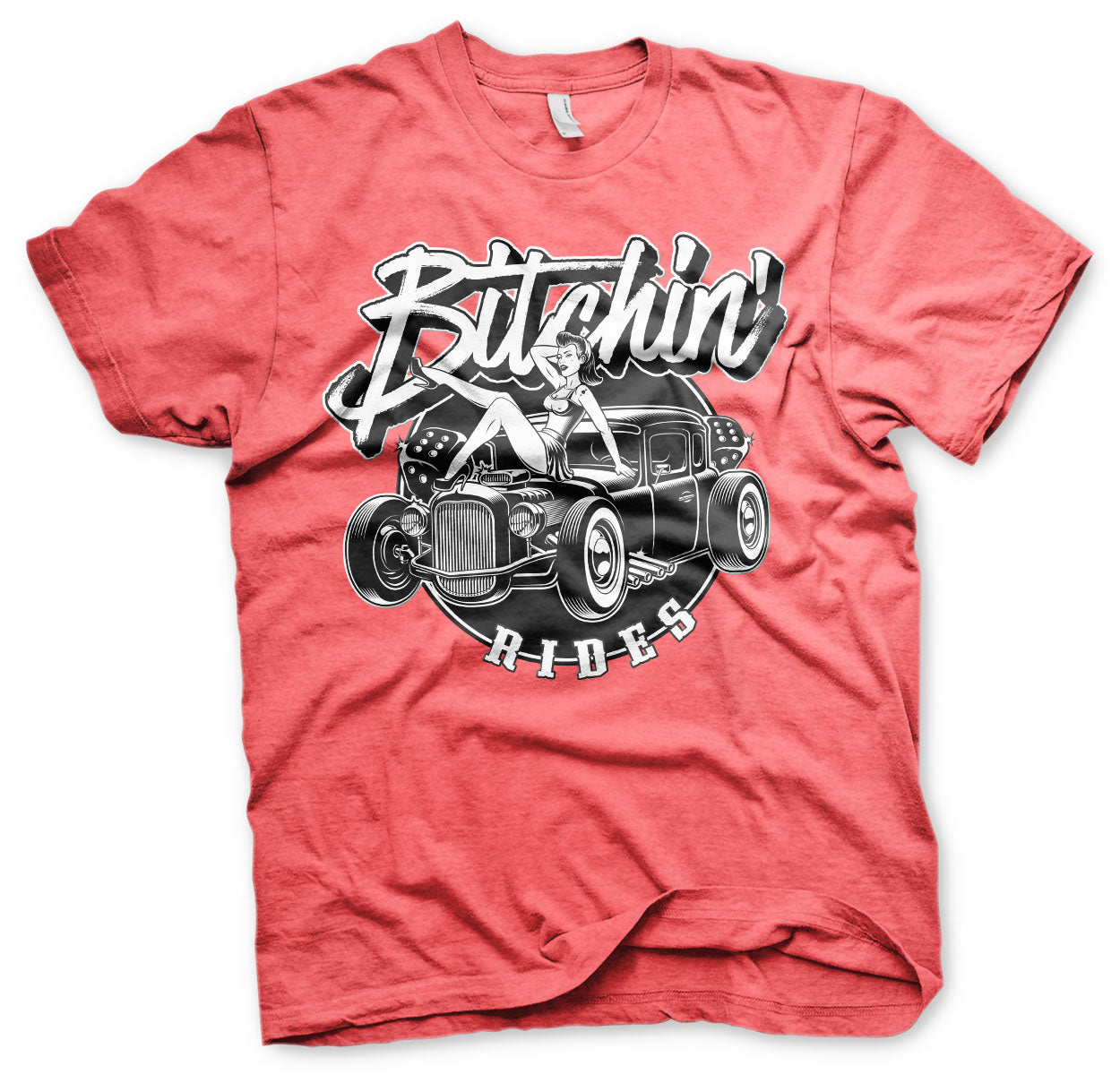 Billede af Bitchin' Rides, Bitchin' Rides: Hot Rod Hot Girls T-Shirt