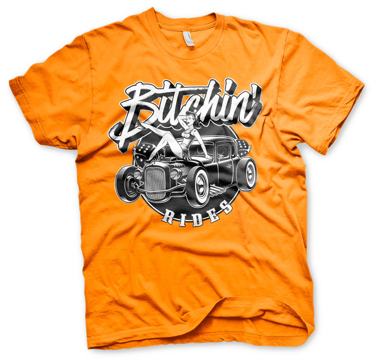 Billede af Bitchin' Rides, Bitchin' Rides: Hot Rod Hot Girls T-Shirt