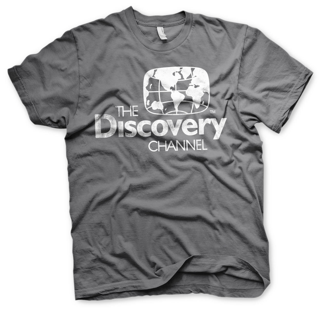 Billede af Discovery Channel, Discovery Channel: Distressed Logo T-Shirt