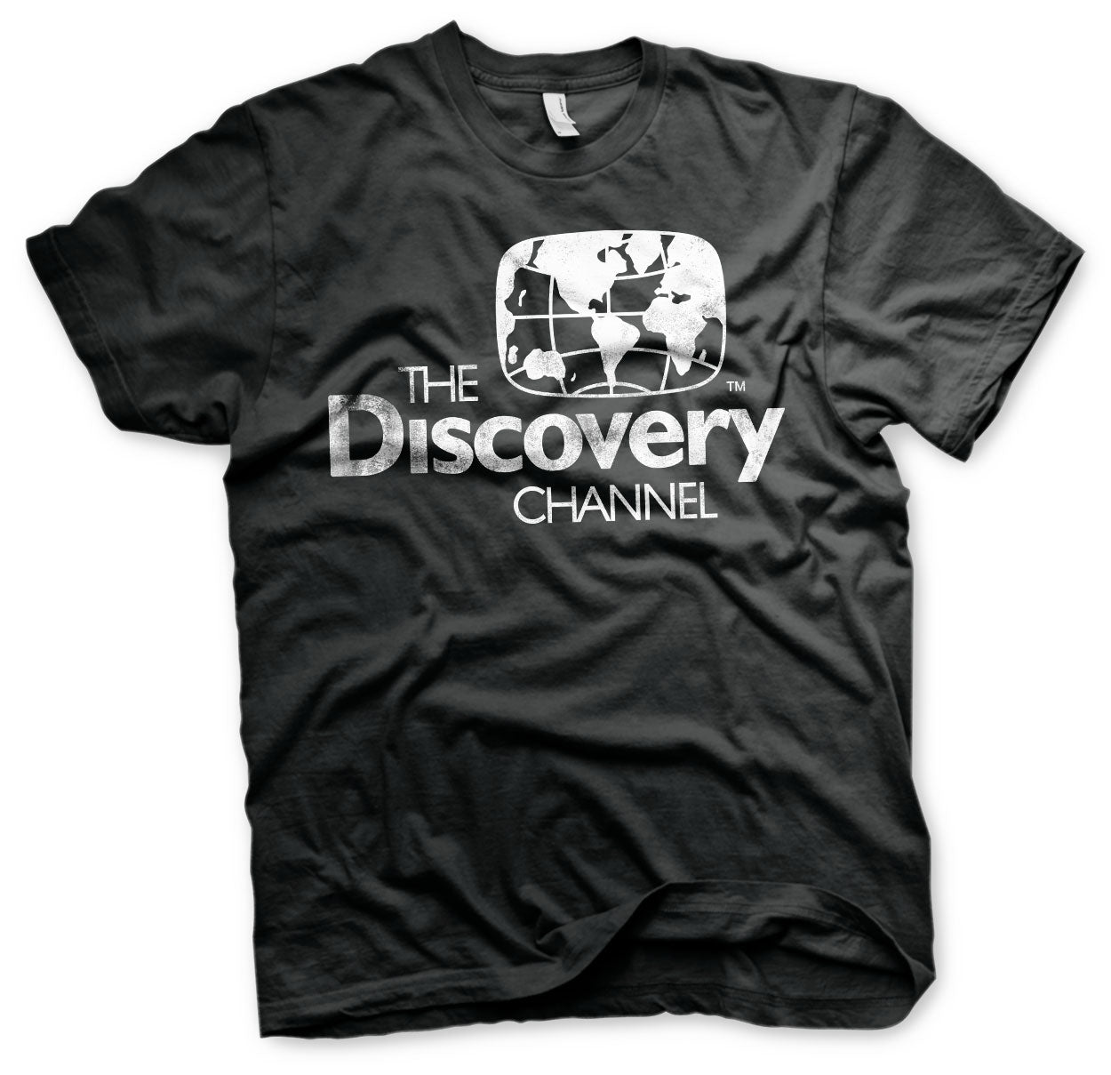 Billede af Discovery Channel, Discovery Channel: Distressed Logo T-Shirt
