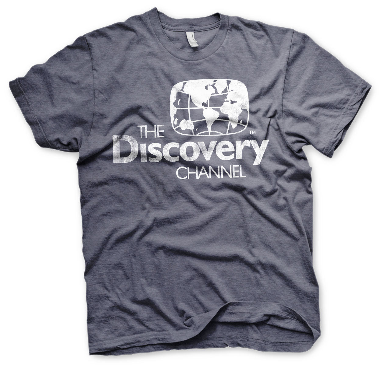 Billede af Discovery Channel, Discovery Channel: Distressed Logo T-Shirt