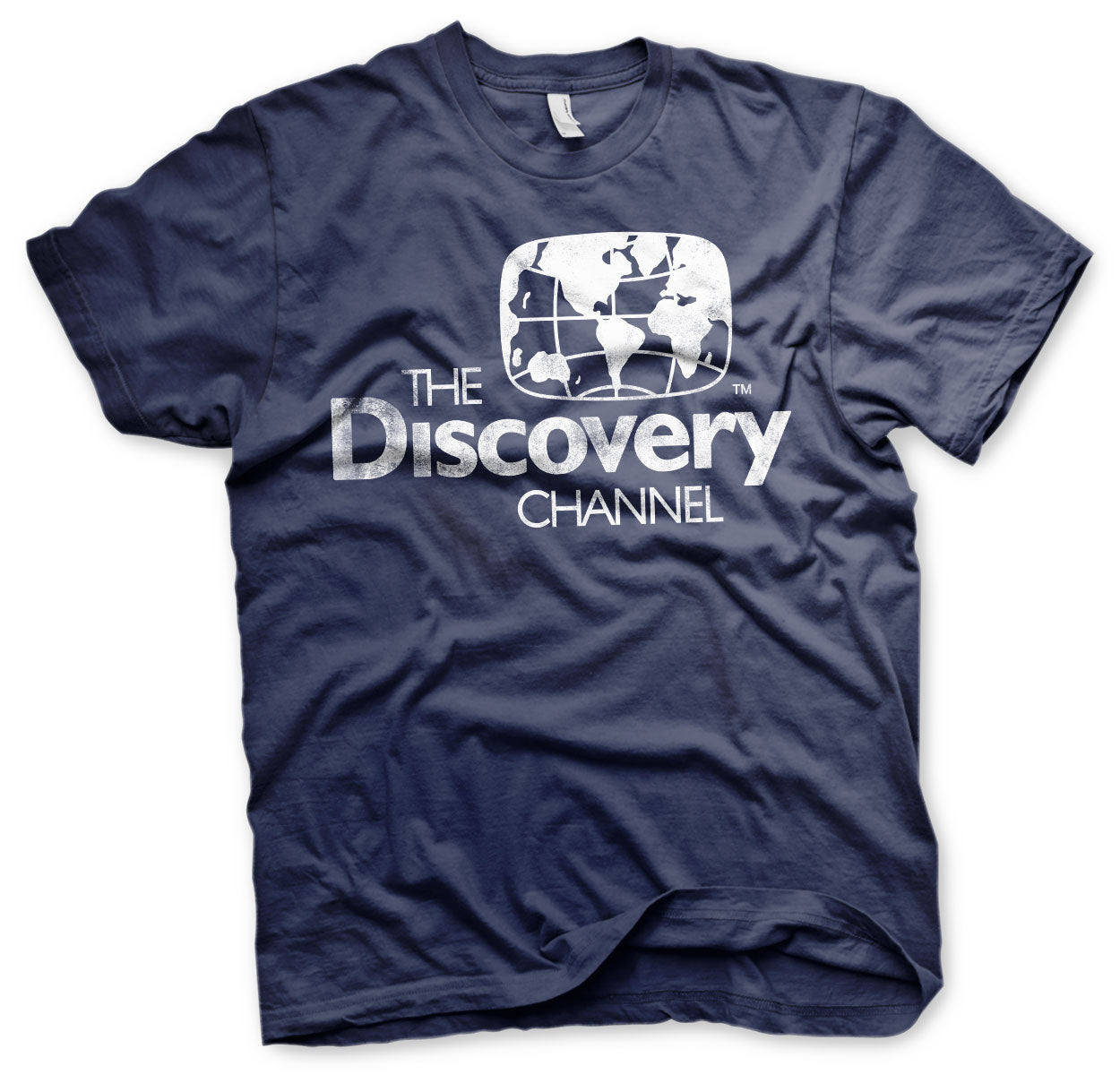 Billede af Discovery Channel, Discovery Channel: Distressed Logo T-Shirt