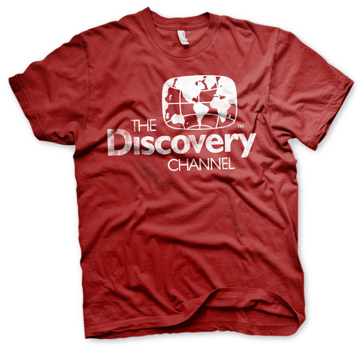 Billede af Discovery Channel, Discovery Channel: Distressed Logo T-Shirt