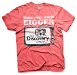 Billede af Discovery Channel, Discovery Channel: Make Your World Bigger T-Shirt