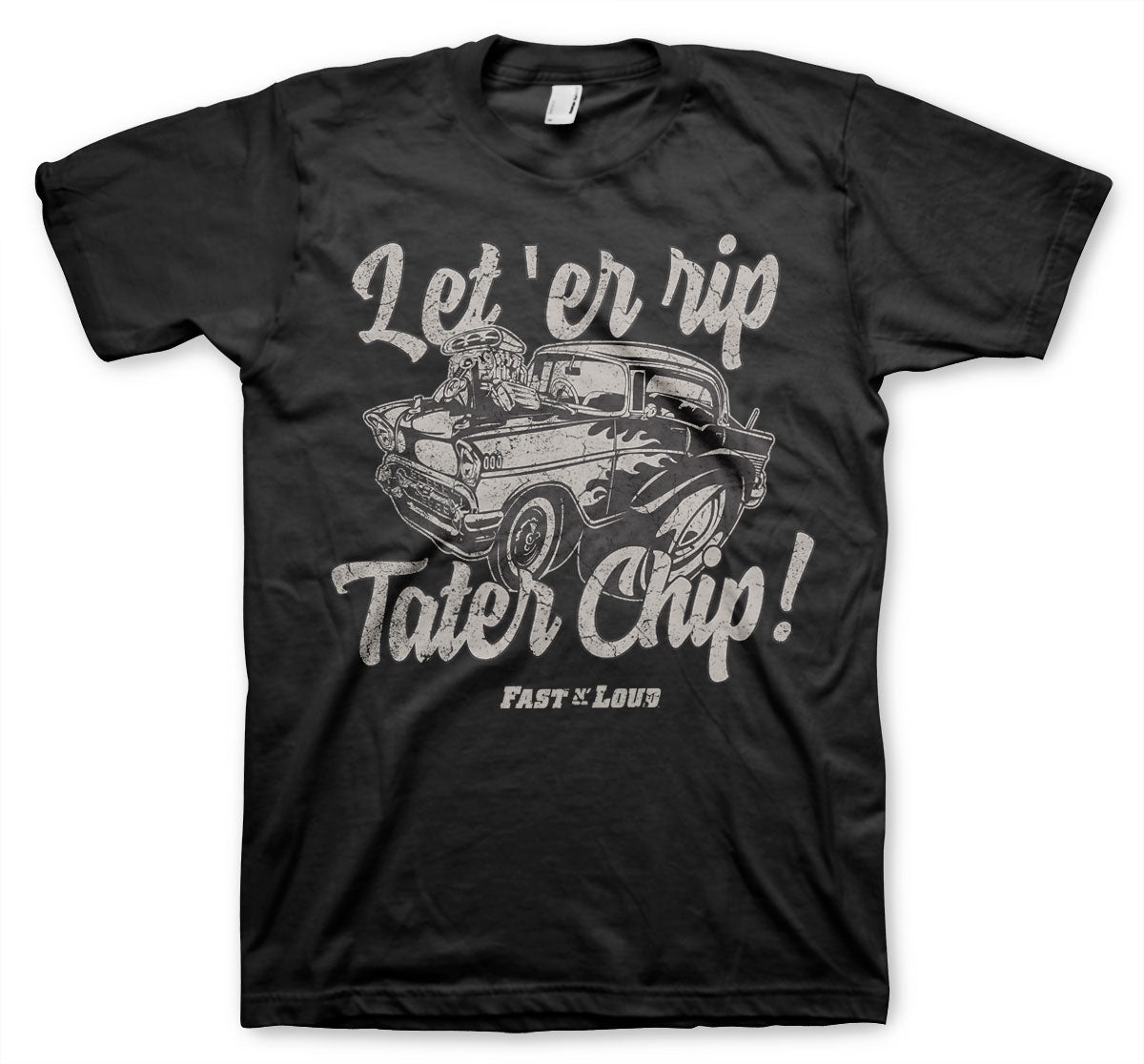 Billede af Fast N' Loud, Fast N' Loud: Let 'Er Rip Tater Chip T-Shirt