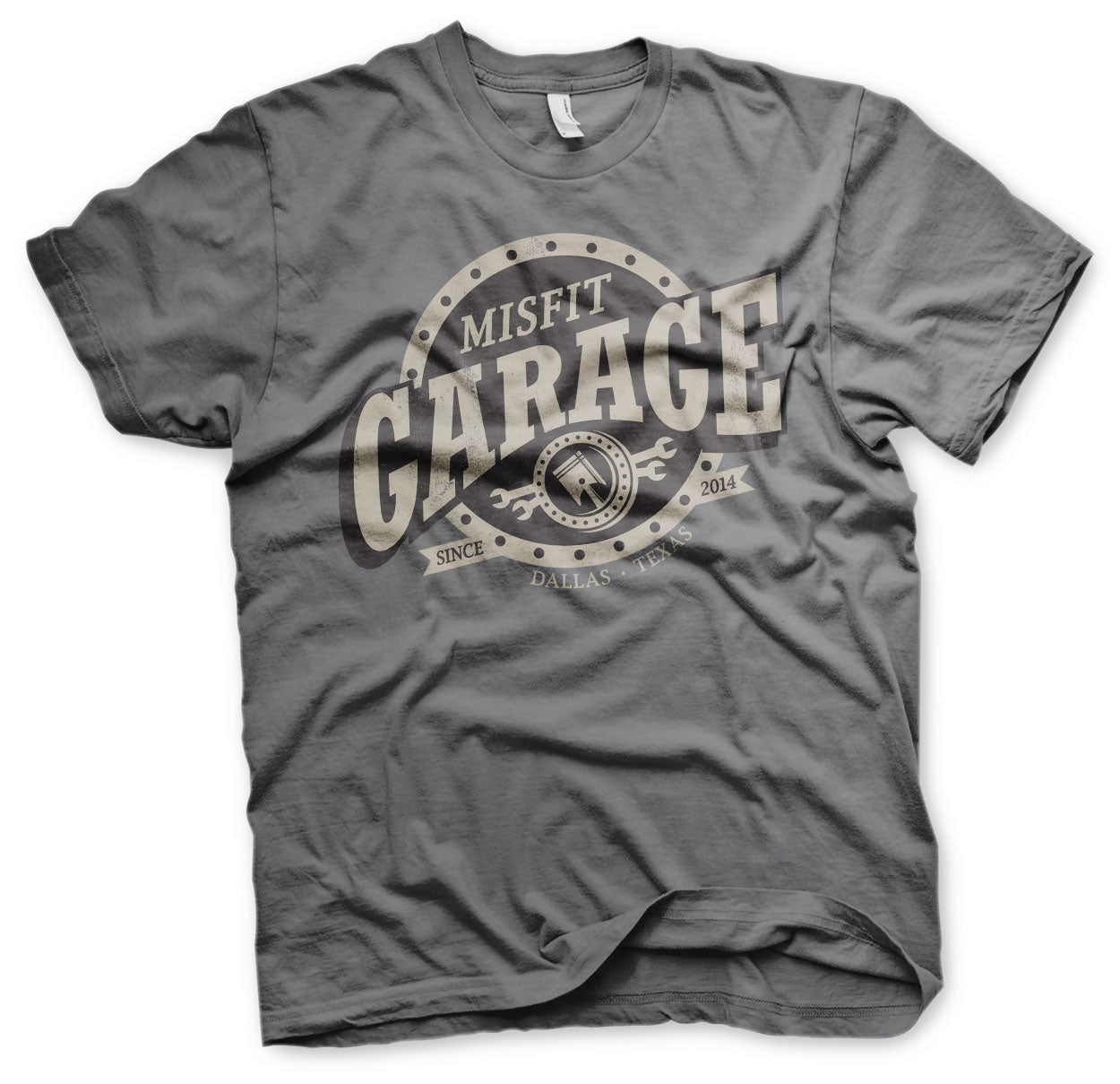 Billede af Misfit Garage, Misfit Garage: Piston Sign T-Shirt