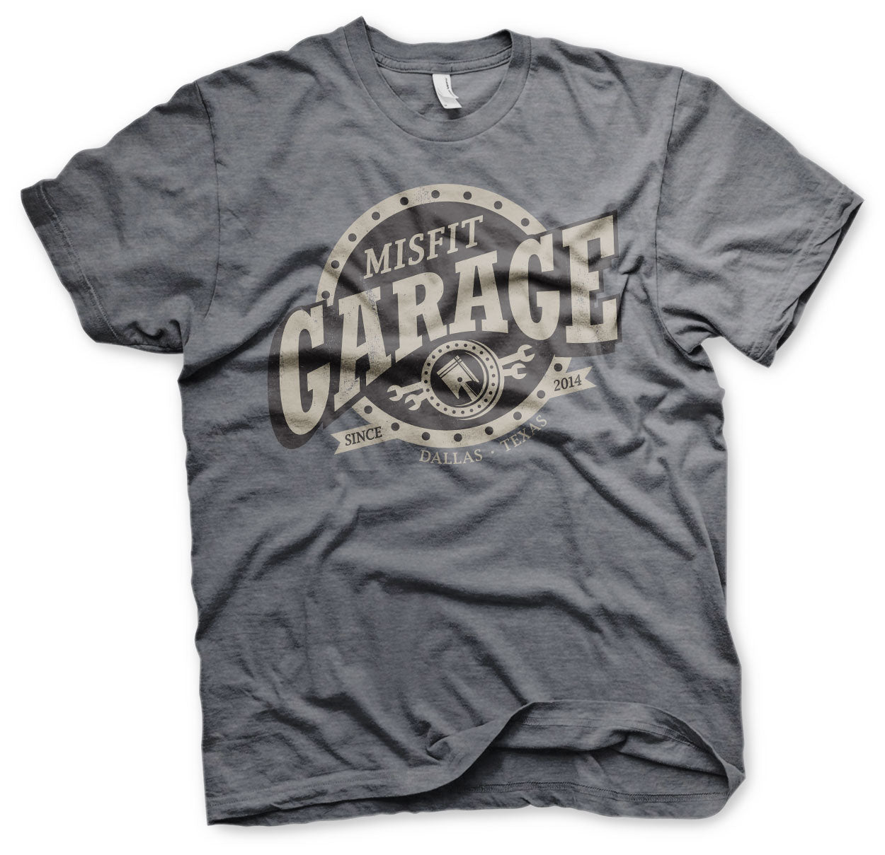 Billede af Misfit Garage, Misfit Garage: Piston Sign T-Shirt
