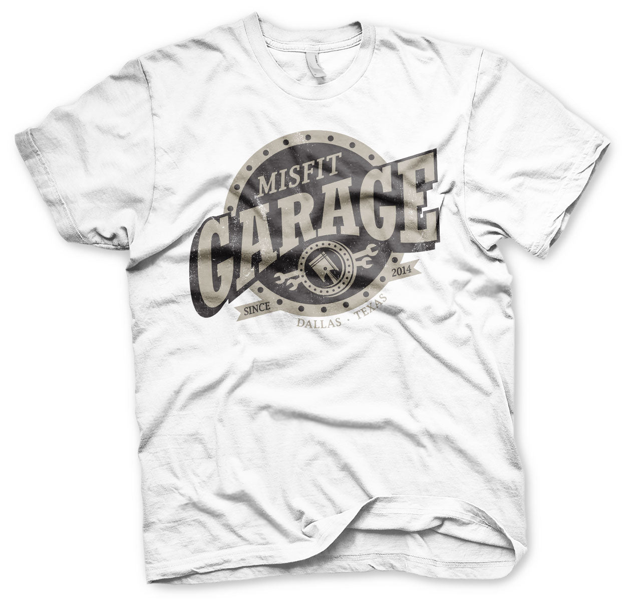 Billede af Misfit Garage, Misfit Garage: Piston Sign T-Shirt