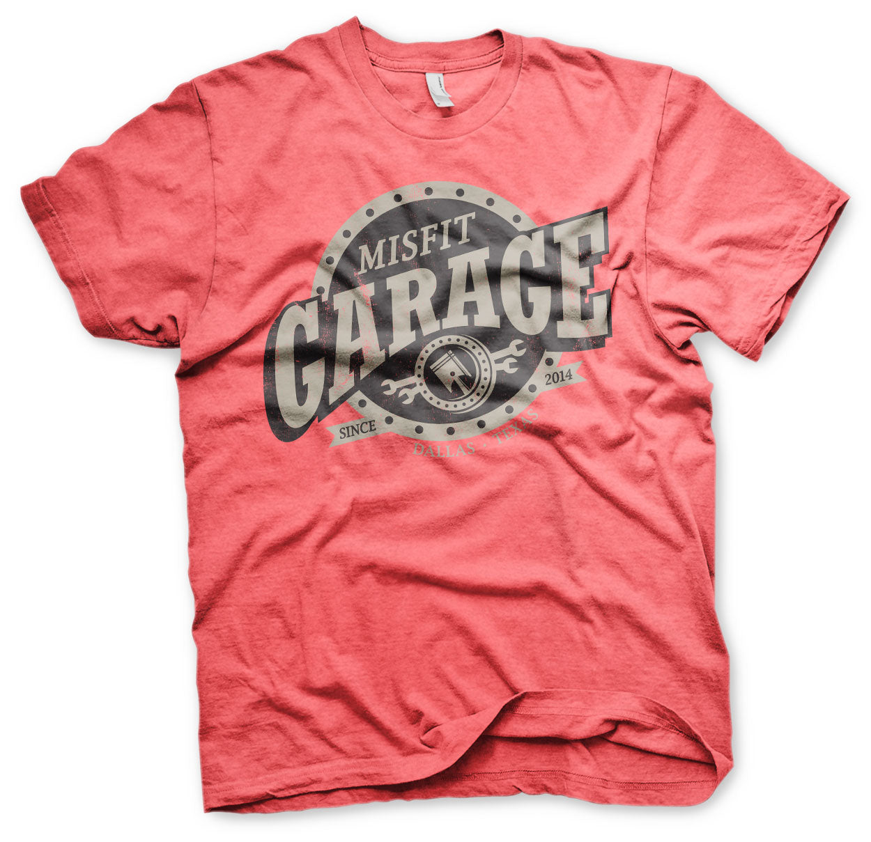Billede af Misfit Garage, Misfit Garage: Piston Sign T-Shirt