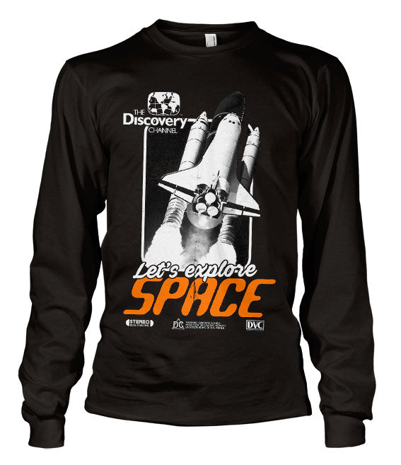 Billede af Discovery Channel, Discovery Channel: Space Cover Long Sleeve T-Shirt