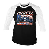 Billede af Misfit Garage, Misfit Garage: Old Glory 3/4-ærmet Raglan T-Shirt