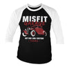 Billede af Misfit Garage, Misfit Garage: Hot Rod & Custom 3/4-ærmet Raglan T-Shirt