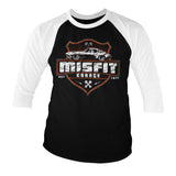 Billede af Misfit Garage, Misfit Garage: Vette 3/4-ærmet Raglan T-Shirt