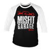 Billede af Misfit Garage, Misfit Garage: Wrench Power 3/4-ærmet Raglan T-Shirt