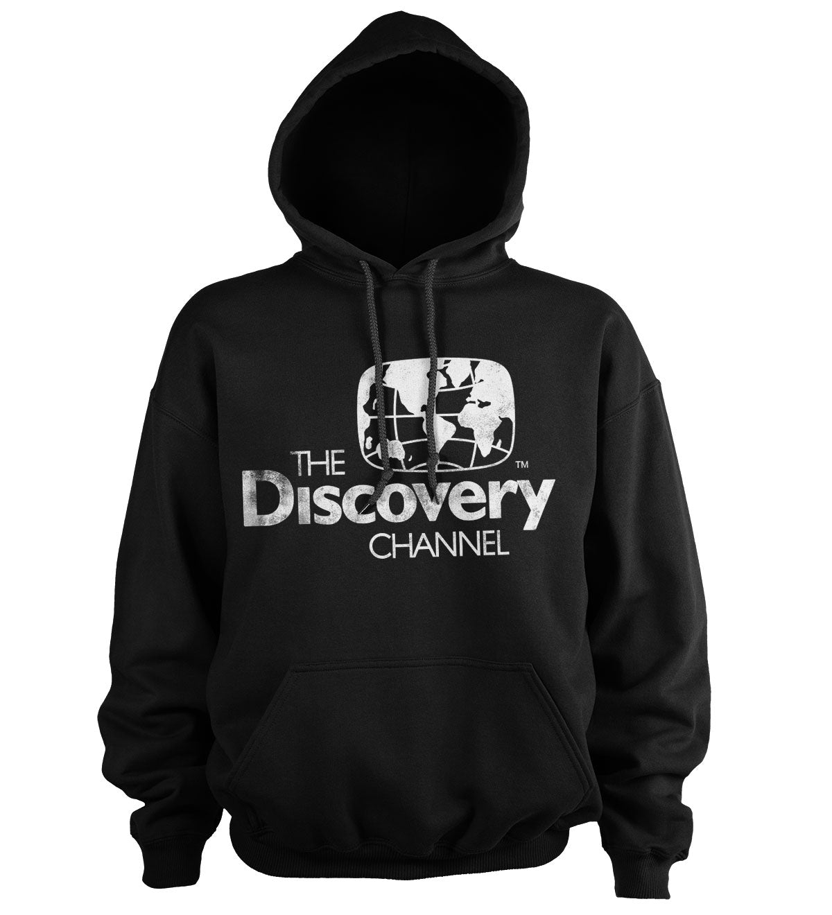 Billede af Discovery Channel, Discovery Channel: Distressed Logo Hoodie