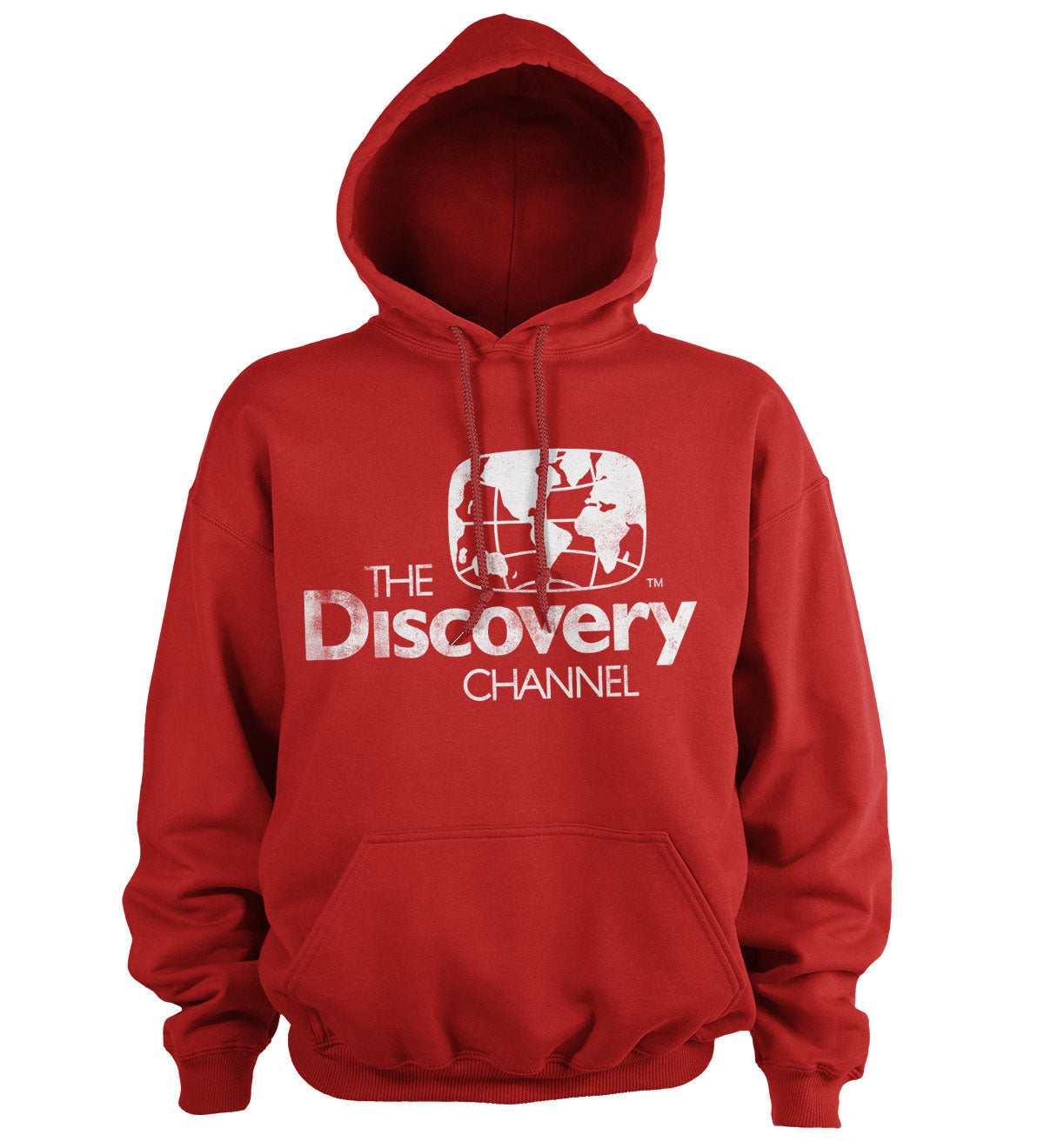 Billede af Discovery Channel, Discovery Channel: Distressed Logo Hoodie