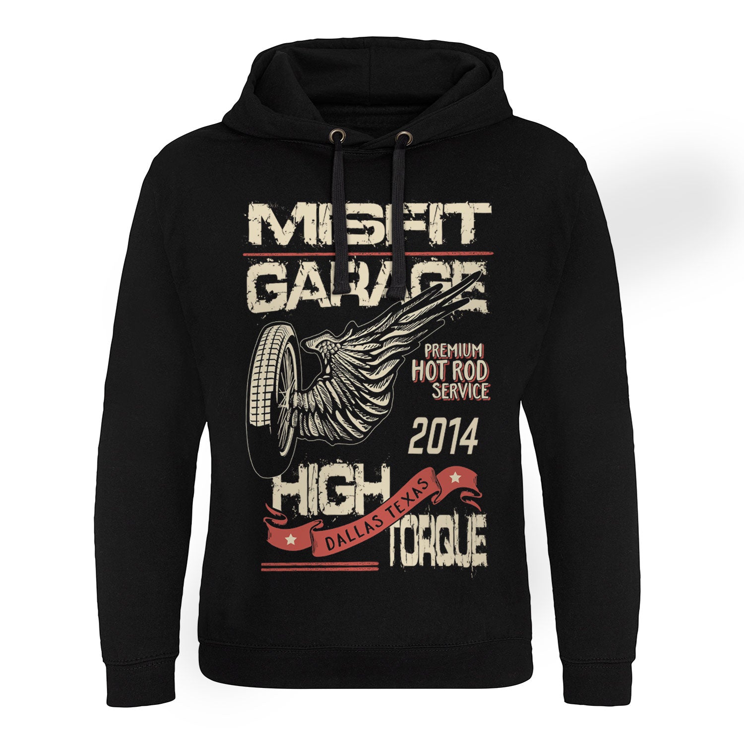 Billede af Misfit Garage, Misfit Garage: High Torque Epic Hoodie