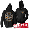 Billede af American Chopper, American Chopper: Cigar Eagle Zipped Hoodie (Big & Tall)