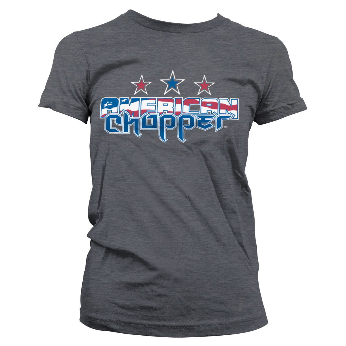 Billede af American Chopper, American Chopper: Flag Logo T-Shirt (Kvinder)