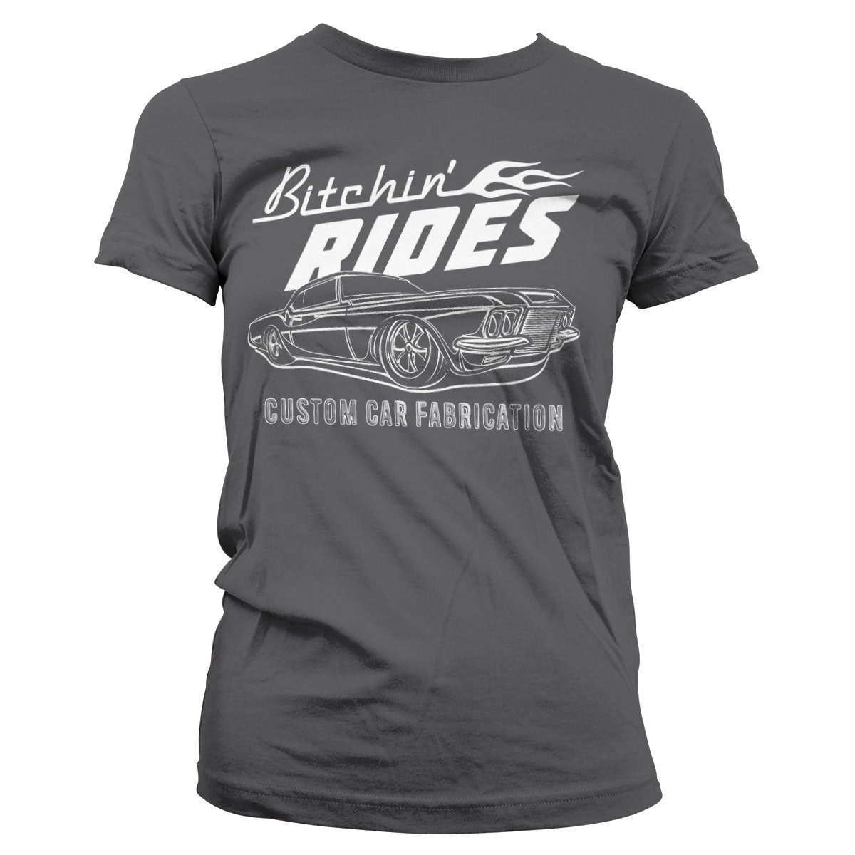 Billede af Bitchin' Rides, Bitchin' Rides: Custom Car Fabrication T-Shirt (Kvinder)