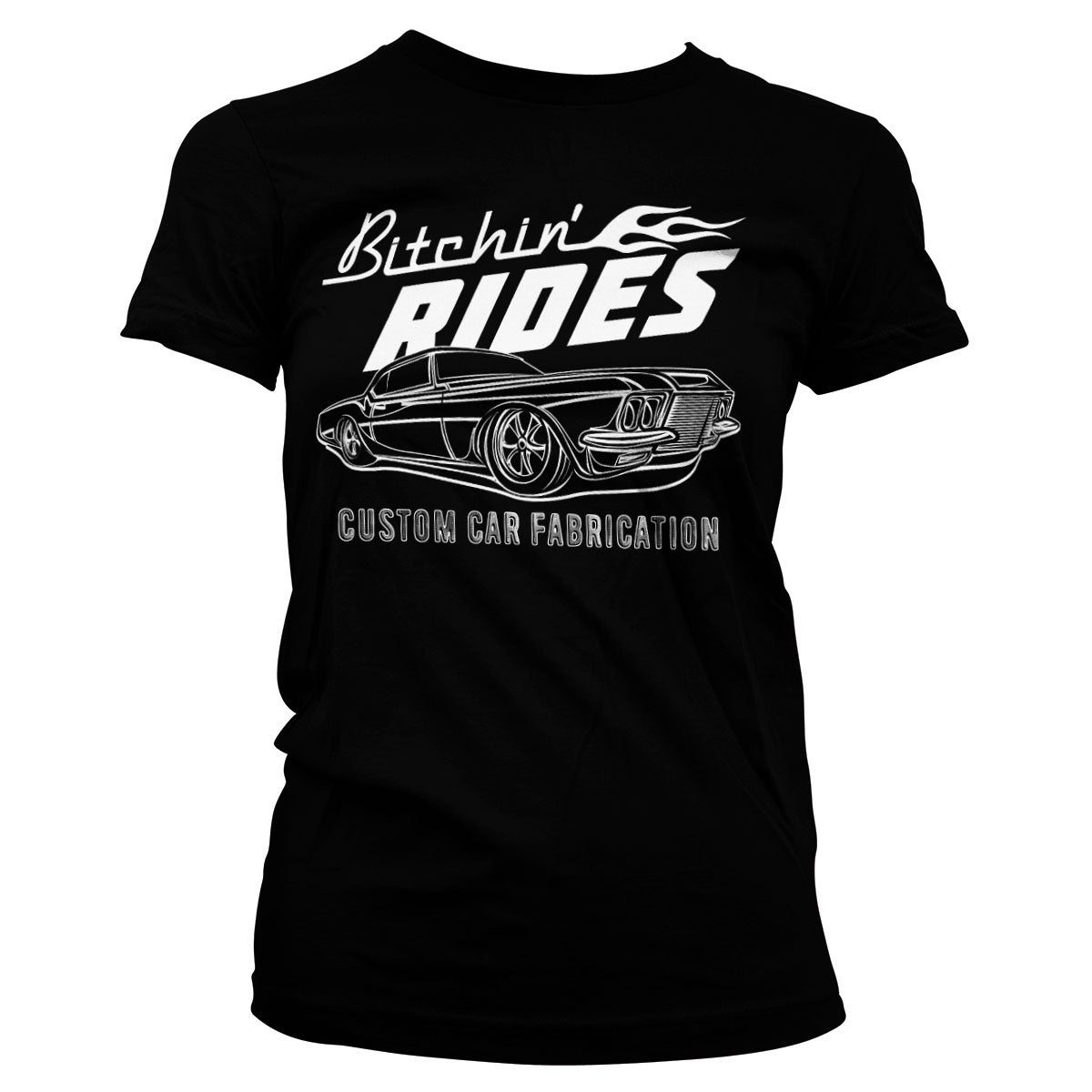 Billede af Bitchin' Rides, Bitchin' Rides: Custom Car Fabrication T-Shirt (Kvinder)